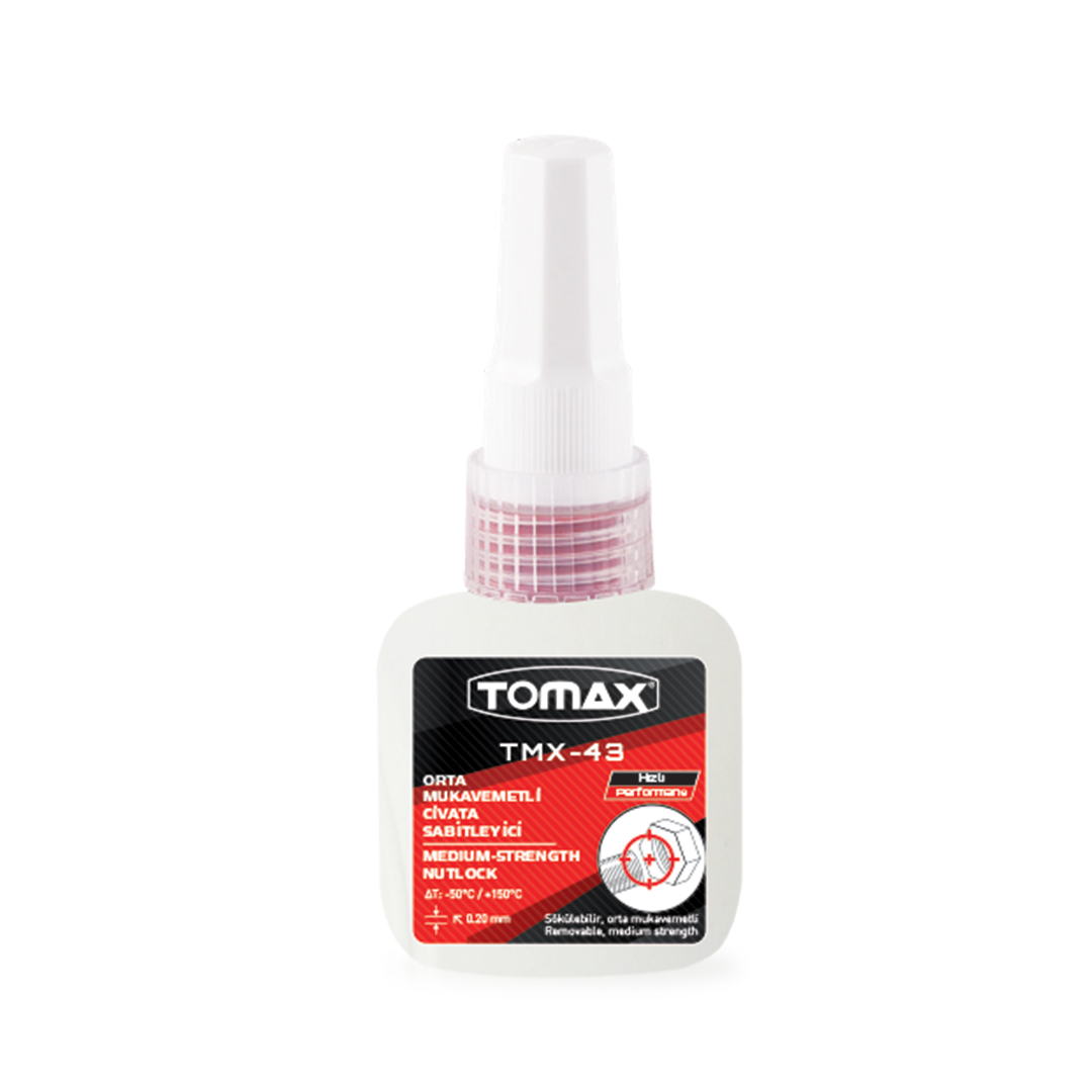 TOMAX SÖKÜLEBİLİR CİVATA SABİTLEYİCİ TMX 43 - 250 ml